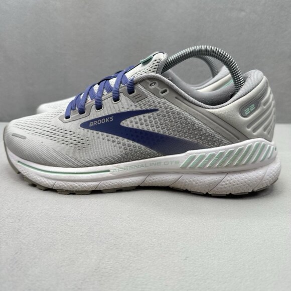 Womens Size 10 (D) Brooks Adrenaline GTS 22 Shoes Gray Running Sneakers WIDE - Picture 3 of 9